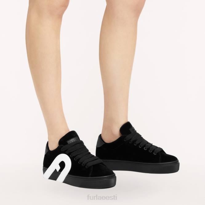 ee Furla naised rõõmu tossud nero/talco h R0L0266 jalatsid