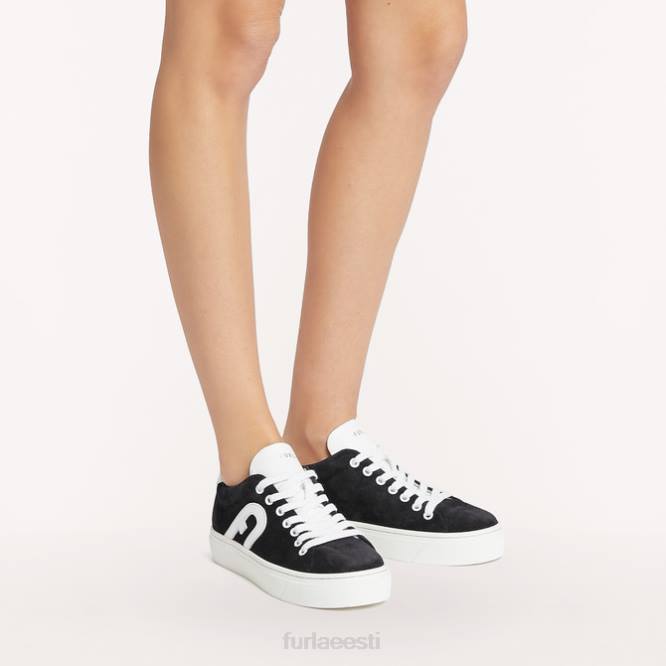 ee Furla naised rõõmu tossud nero/talco h R0L0271 jalatsid