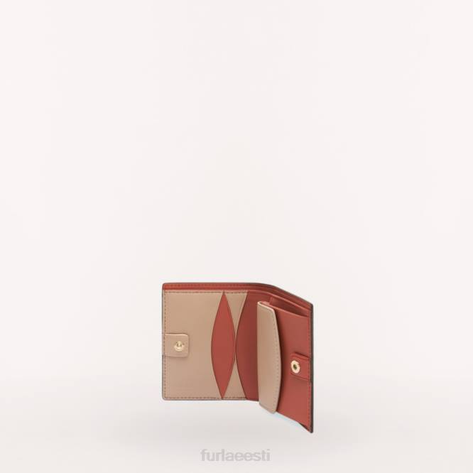 ee Furla naised luna kompaktne rahakott s cannella/cameo int. R0L0173 tarvikud