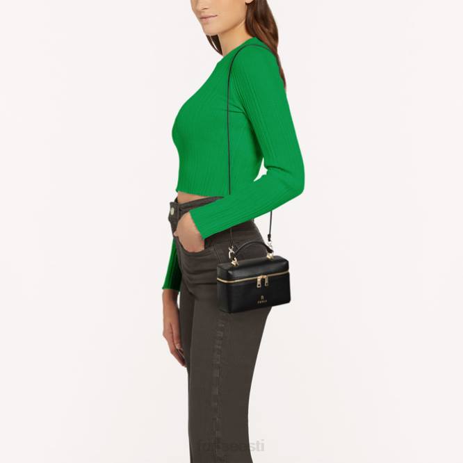ee Furla naised camelia minikott nero R0L0130 tarvikud