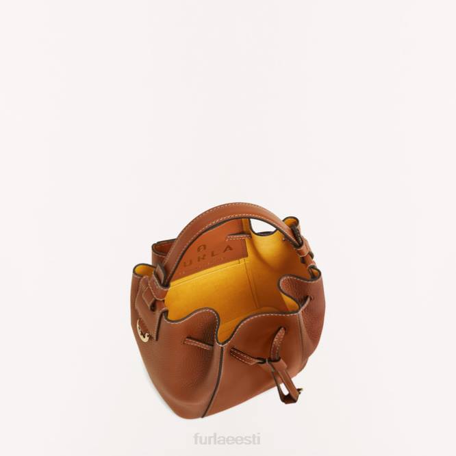 ee Furla naised miastella bucket bag mini konjak h R0L0119 tarvikud