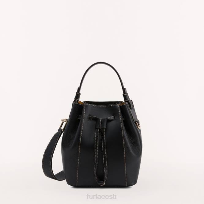 ee Furla naised miastella bucket bag mini nero R0L0120 tarvikud