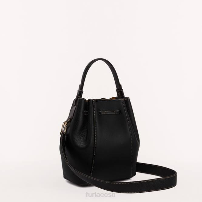 ee Furla naised miastella bucket bag mini nero R0L0120 tarvikud