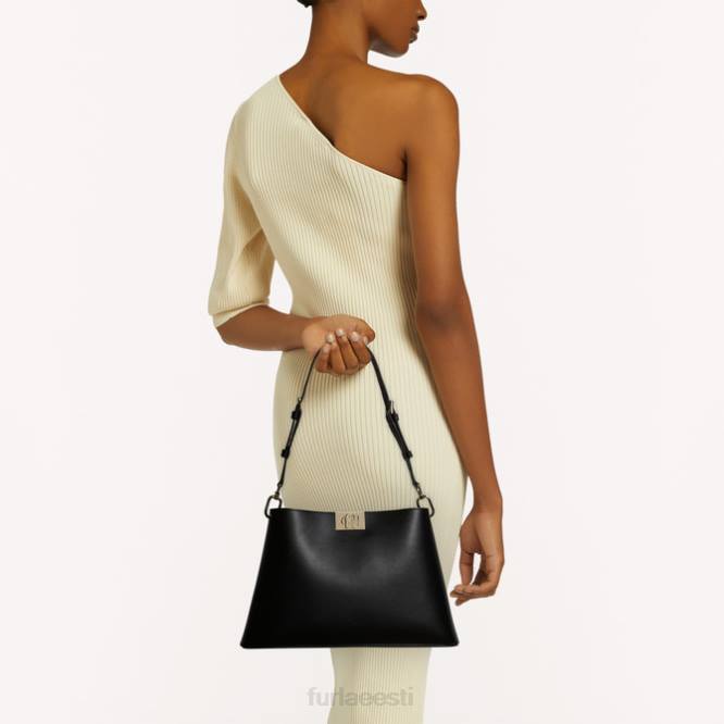 ee Furla naised fleur õlakott m nero R0L088 tarvikud