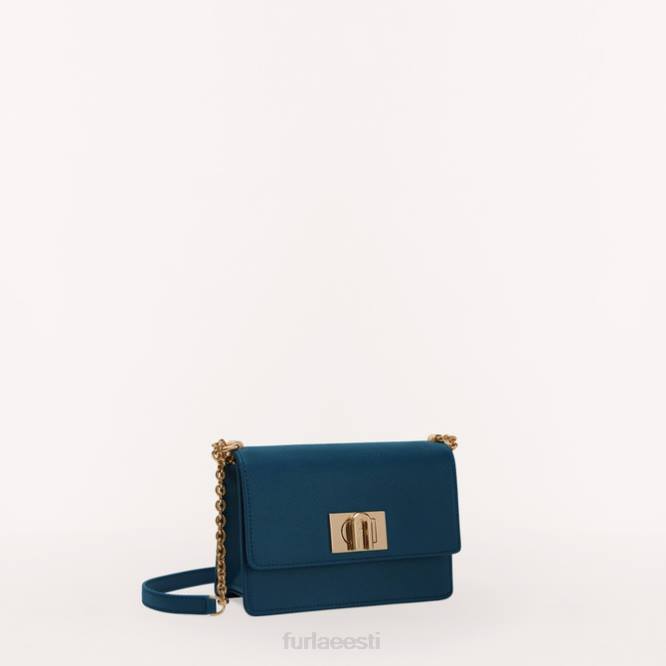 ee Furla naised 1927 ristkerega sinine pasknäär R0L0171 tarvikud