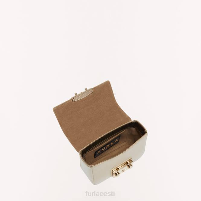 ee Furla naised metropoli crossbody mini värvus kuldne pronks R0L076 tarvikud