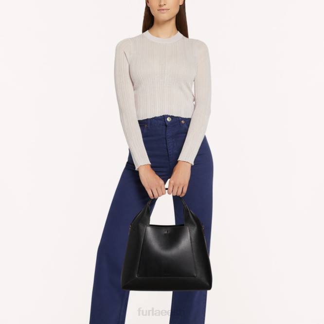 ee Furla naised gilda tote l nero/marmo c R0L060 tarvikud