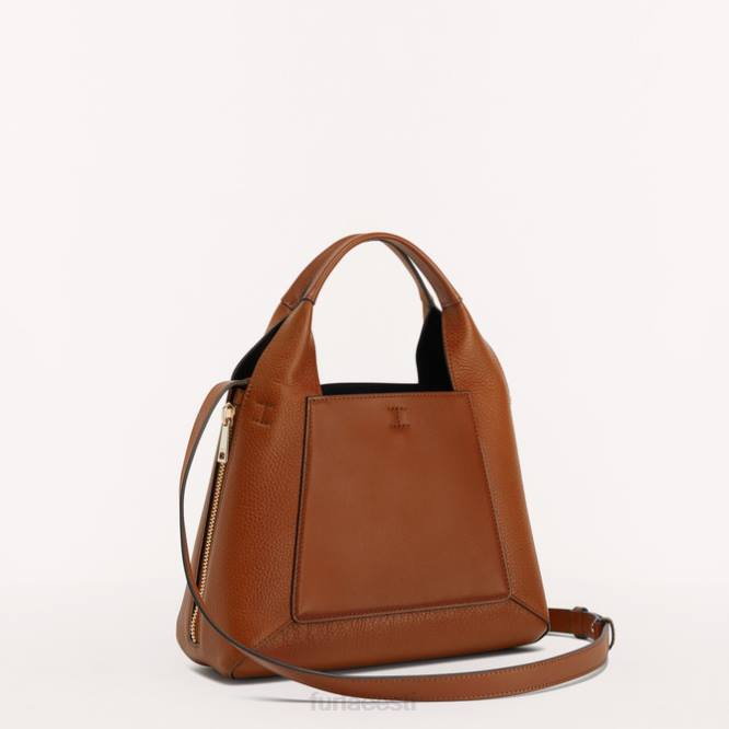 ee Furla naised gilda tote m konjak h/nero R0L055 tarvikud