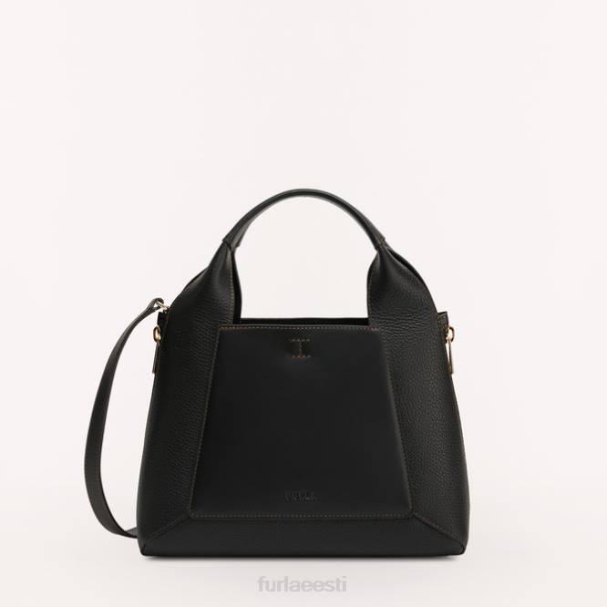 ee Furla naised gilda tote m nero/marmo c R0L056 tarvikud
