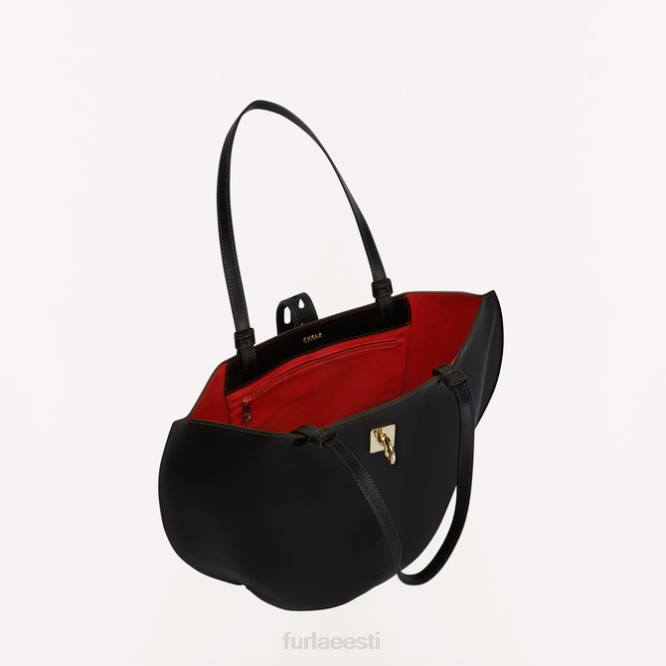 ee Furla naised unica tote l nero R0L010 tarvikud
