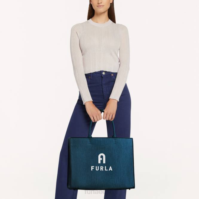 ee Furla naised võimalus tote l sinine pasknäär/vahukomm R0L019 tarvikud