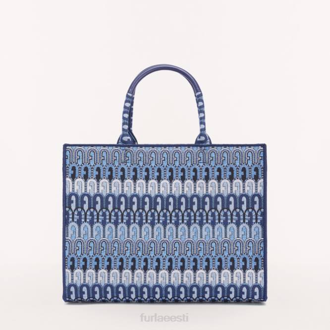 ee Furla naised võimalus tote l toni sinine denim R0L08 tarvikud