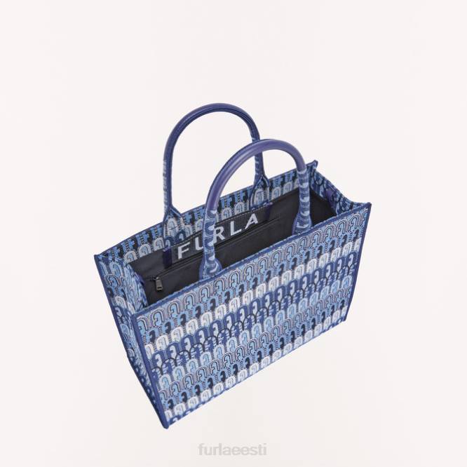 ee Furla naised võimalus tote l toni sinine denim R0L08 tarvikud