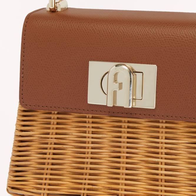 ee Furla naised 1927. aasta ülemine käepide mini konjak h R0L0102 tarvikud