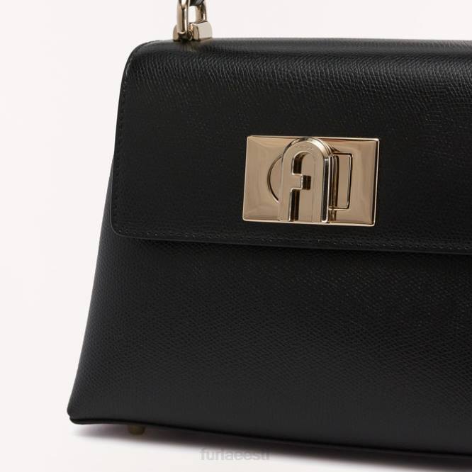ee Furla naised 1927. aasta ülemine käepide mini nero R0L0112 tarvikud