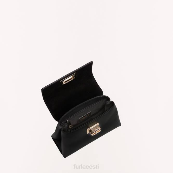 ee Furla naised 1927. aasta ülemine käepide mini nero R0L0112 tarvikud