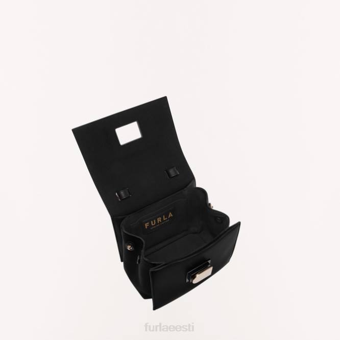 ee Furla naised emma ülemine käepide mini nero R0L090 tarvikud